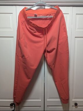 Women's Coral Jogger Pants with Drawstring Waist